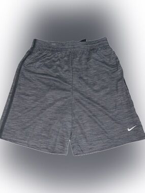 Nike Dri-Fit Boys Heather Gray Basketball